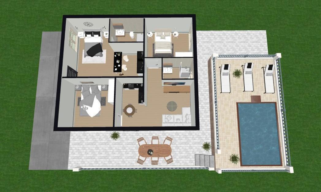 Villa Andric Trogir Bagian luar foto